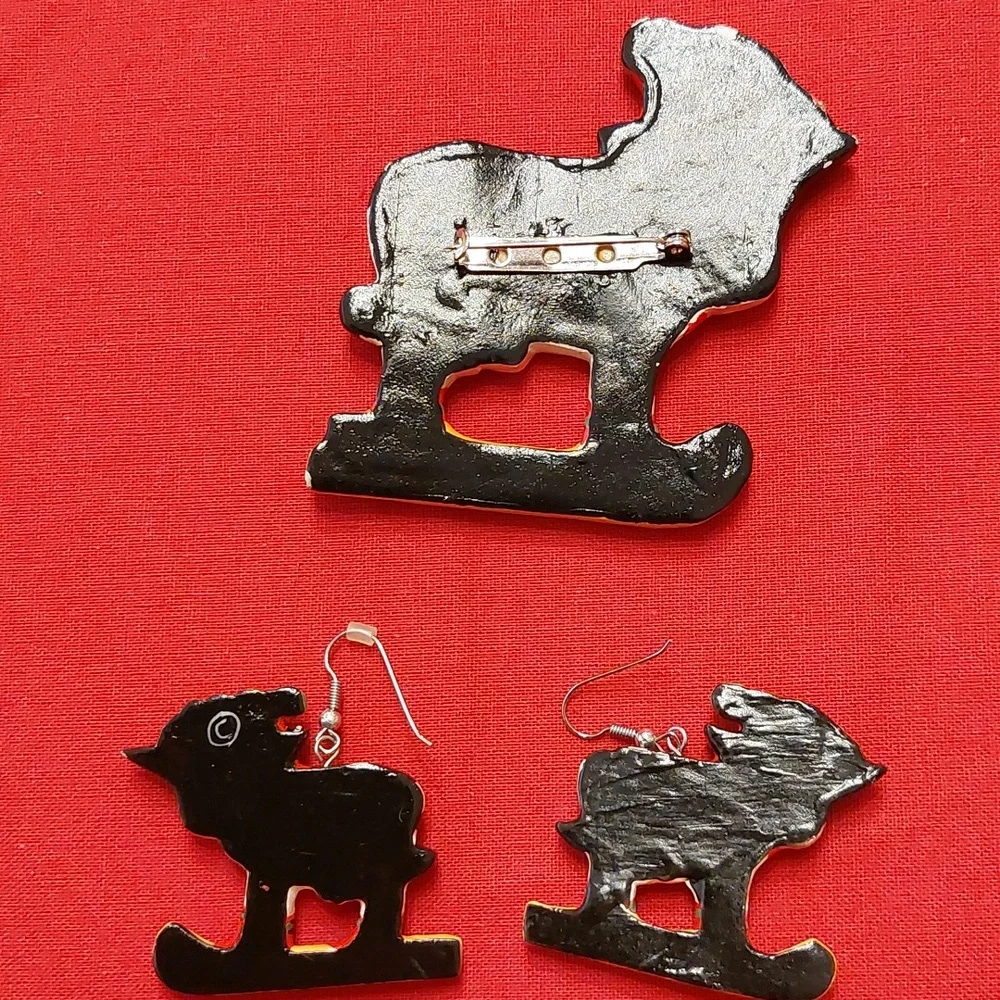 None skiing cow